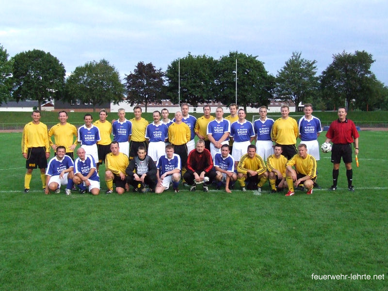 Feuerwehr Fußballmanschafft