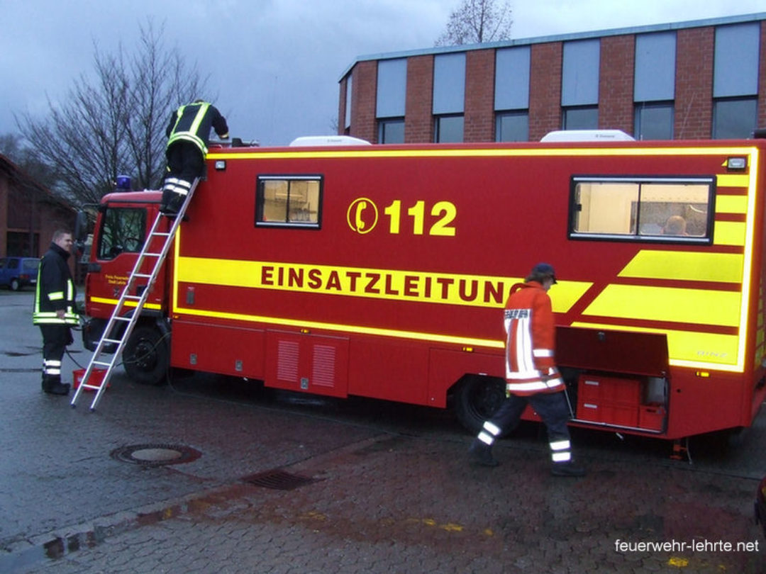 Einsatzleitwagen zu Sturm Kyrill