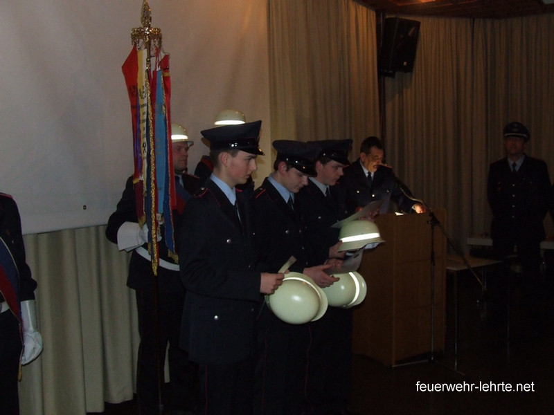 Feuerwehr Lehrte - 080209 JHV 005