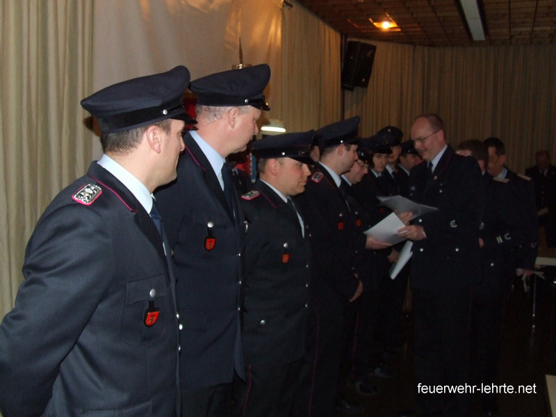 Feuerwehr Lehrte - 080209 JHV 011