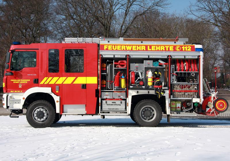 Feuerwehr Lehrte - HLF B Seite