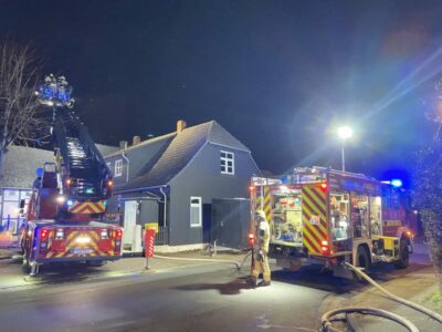 Küchenbrand im Restaurant