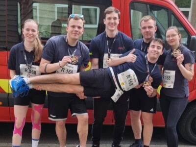 Lehrter Einsatzkräfte bilden starkes Team beim ADAC Hannover Marathon