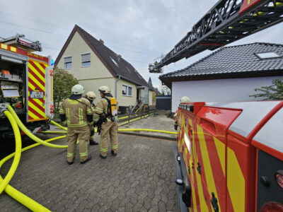 Fassadenbrand nach Handwerkerarbeiten