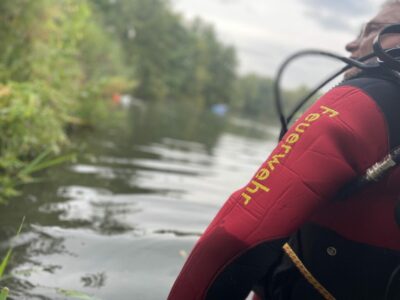 Ein außergewöhnlicher Ausbildungsdienst für die Tauchergruppe der Stadtfeuerwehr Lehrte