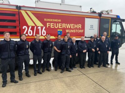 Spannender Ausflug zur Bundeswehr-Feuerwehr Wunstorf