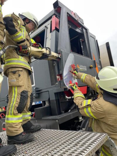 LKW-Rettungstraining