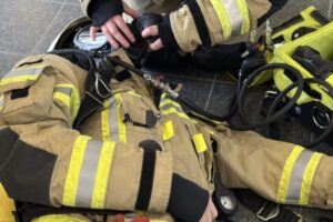 Umschließen eines Lungenautomaten